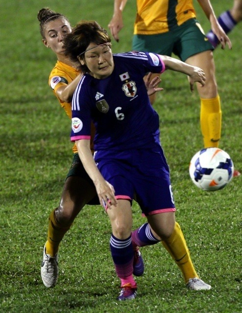 日本対オーストラリア（5月25日、AFC女子アジア杯決勝）　(c) Getty Images