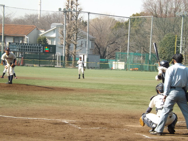 高校野球 参考画像（佼成学園グラウンド）