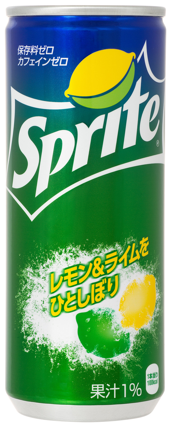 「スプライト」にレモン＆ライム果汁をプラス！5/30リニューアル発売