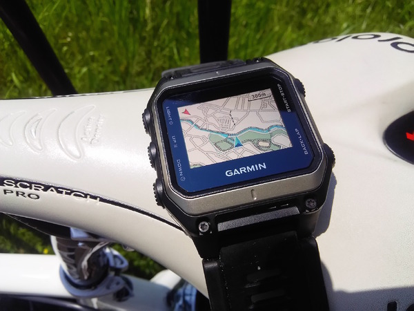 GPS搭載のデバイスを利用すると気ままに走った航跡がしっかりと記録されている