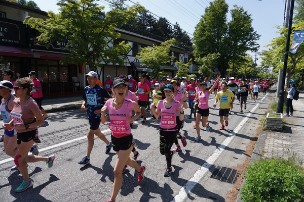 軽井沢ハーフマラソン完走…東京ガールズラン