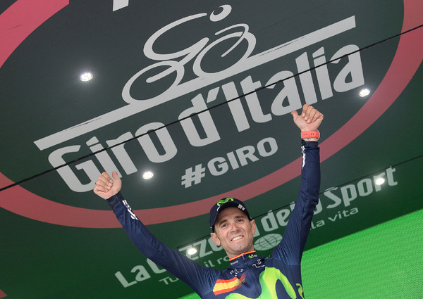 モビスターのアレハンドロ・バルベルデ（スペイン）がジロ・デ・イタリア初優勝