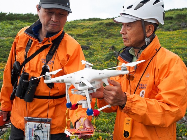 ドローンを活用した新しい山岳遭難捜索技術…東京都山岳連盟らが開発
