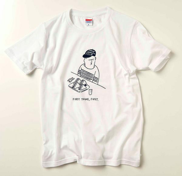 TSUTAYA蔦屋書店で販売されるオリジナルグッズ「POPEYE」サンドイッチTシャツ