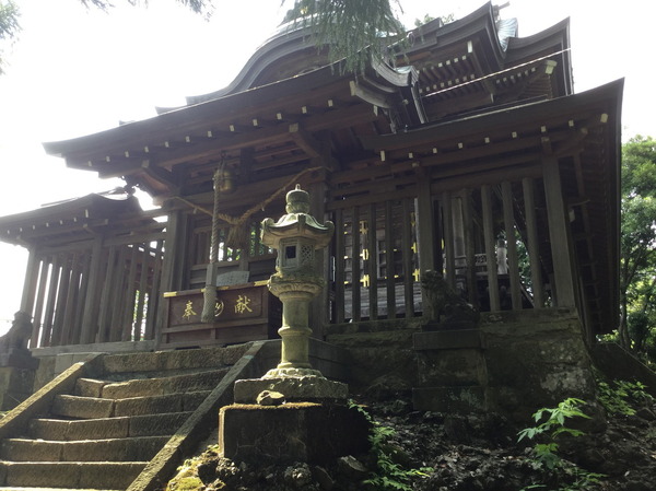 西金砂神社の本殿