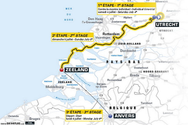 2015ツール・ド・フランス開幕地のキャッチフレーズは水とダイヤモンド