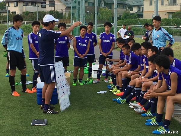 サッカーU-16日本代表、インターナショナルドリームカップに向け始動