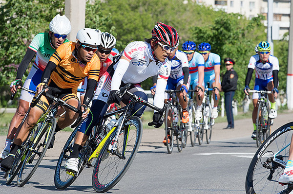 男子エリートロードレースの西谷泰治