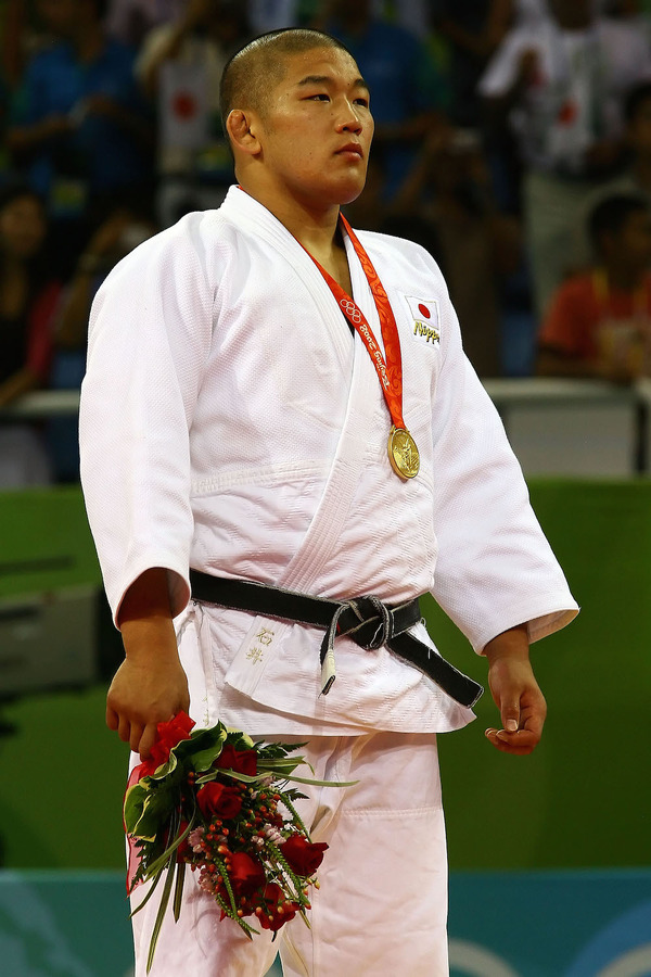 北京五輪、柔道100キロ超級で金メダリストを獲った石井慧（2008年8月15日）
