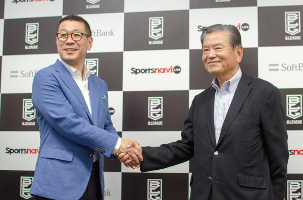 Bリーグが日本バスケットボール協会会長を退任する川淵三郎にサプライズ企画（2016年6月27日）