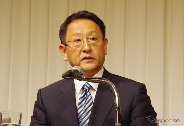 トヨタ自動車豊田章男社長