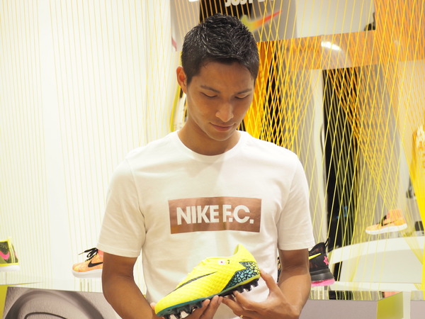 NIKE INNOVATION 2016 COLLECTIONに原川力（川崎フロンターレ）が登壇（2016年7月19日）