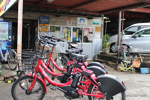 八丈島 サイクルシェアリング
