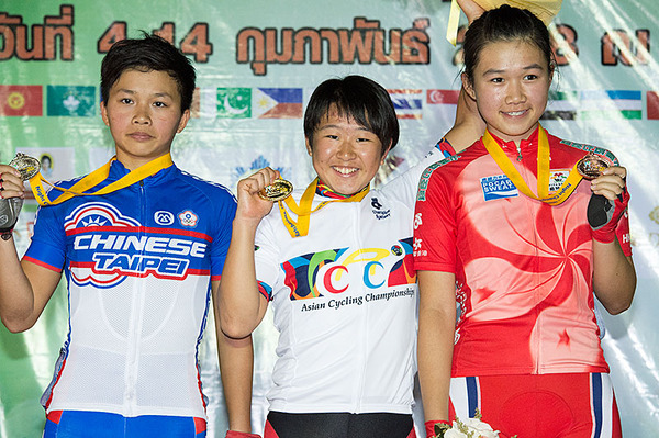 梶原悠未が2015年アジア選手権で五冠を達成