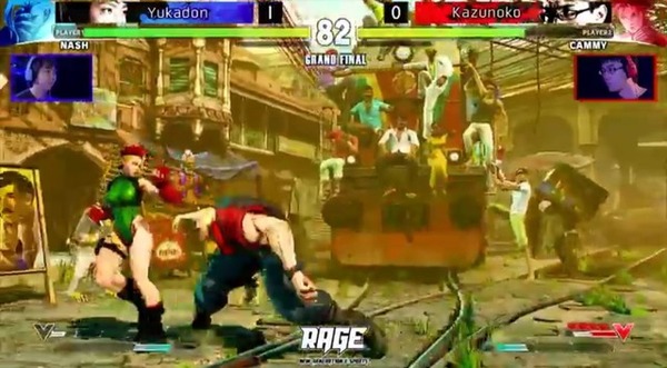 e-Sports大会「RAGE」Vol.2『ストV』決勝レポ―王者はあの選手！