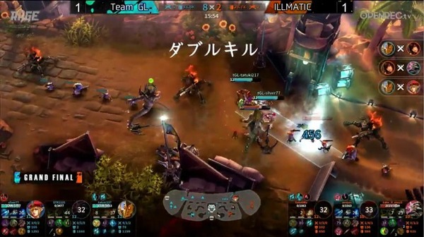 e-Sports大会「RAGE」Vol.2『Vainglory』決勝レポ―ラストには嬉しいサプライズも？