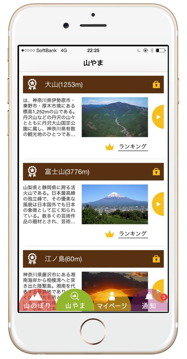 通勤路が登山道になるアプリ 「階段山のぼり」に東海道五十三次が追加