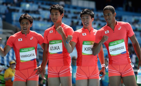 【リオ2016】男子400メートルリレー、日本がアジア記録で決勝進出
