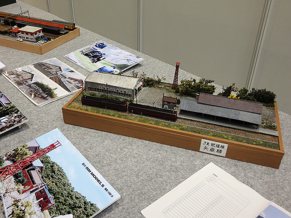 第17回国際鉄道模型コンベンション（8月19～21日、東京ビッグサイト）に展示された「屋鋪要のジオラマワールド」