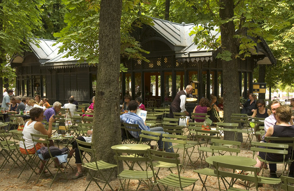 Jardin de Luxembourg, public garden（リュクサンブール庭園の一般開放エリア）