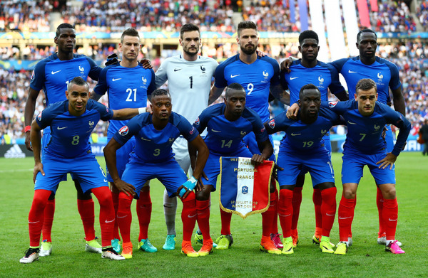 サッカーフランス代表 参考画像（2016年7月10日）