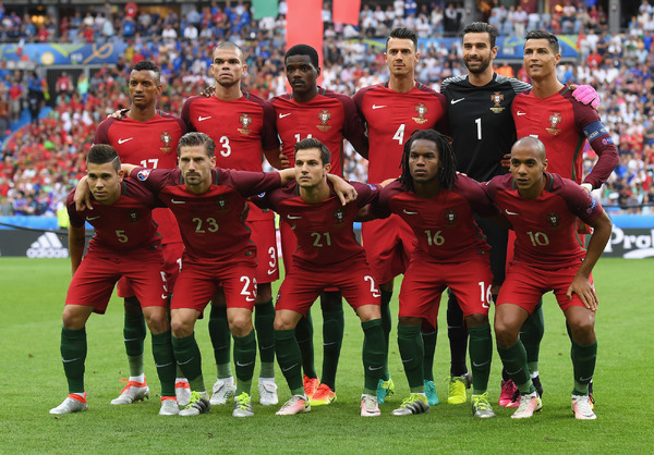 サッカーポルトガル代表 参考画像（2016年7月10日）