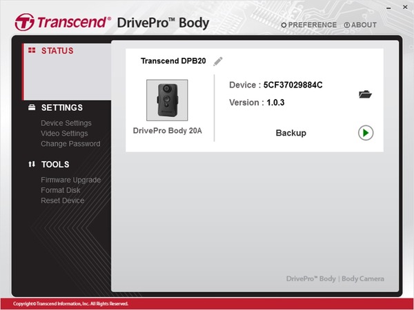 PCアプリDrivePro Body Toolbox