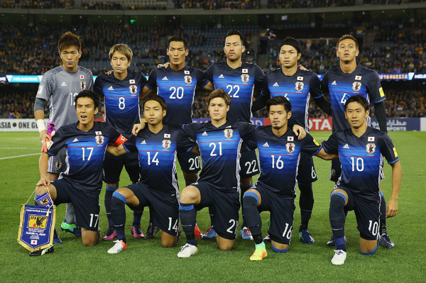 サッカー日本代表 参考画像（2016年10月11日）