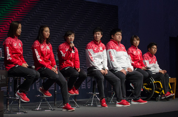 アシックスジャパンが「リオオリンピック・パラリンピック日本代表選手団プレミアムイベント」を開催（2016年10月10日）