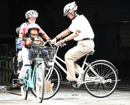 JAF、自転車同士の出会い頭衝突についての危険性を検証
