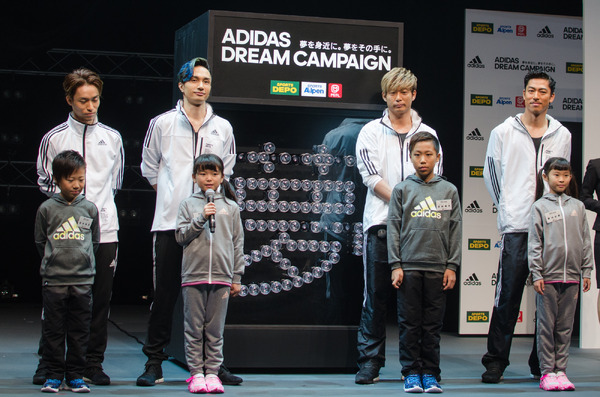 『ADIDAS DREAM CAMPAIGN With EXILE THE SECOND』新CM発表会（2016年10月20日）