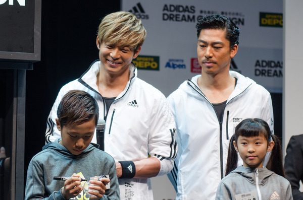 『ADIDAS DREAM CAMPAIGN With EXILE THE SECOND』新CM発表会（2016年10月20日）