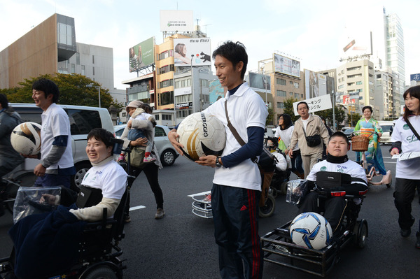 青山ワールドスポーツパレード、2015年の様子