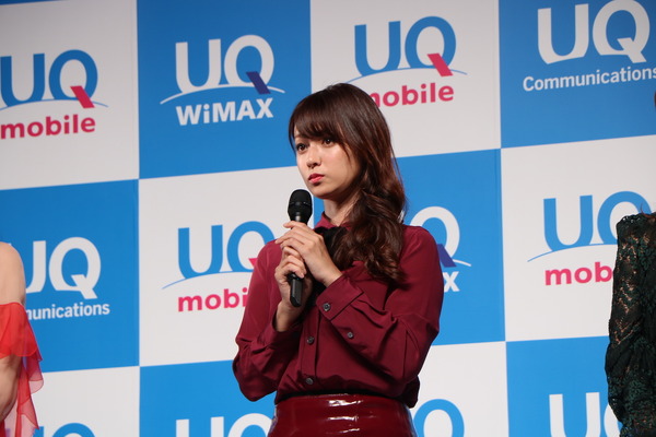 UQコミュニケーションズ「2016秋冬UQ発表会」（2016年10月24日）