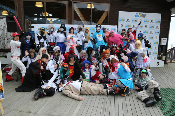 富士山のスキー場イエティ、ハロウィンパーティーを開催