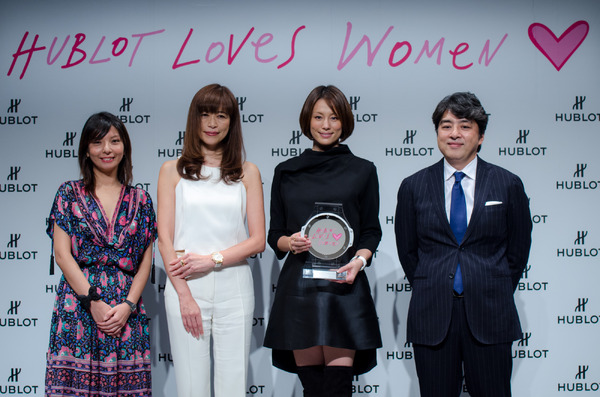 米倉涼子が『HOUBLOT LOVES WOMEN AWARD』を受賞（2016年10月27日）