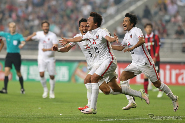浦和レッズ。AFCチャンピオンズリーグ、対FCソウル戦（5月25日）　(c) Getty Images