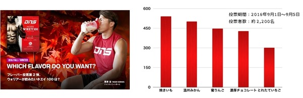 焼きいも風味のプロテイン「DNS プロテインホエイ100」