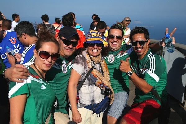 メキシコ・サポーター　(c) Getty Images