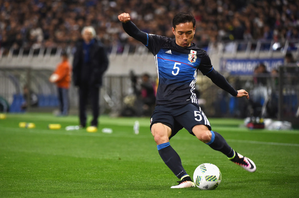 サッカー日本代表の長友佑都 参考画像（2016年3月24日）