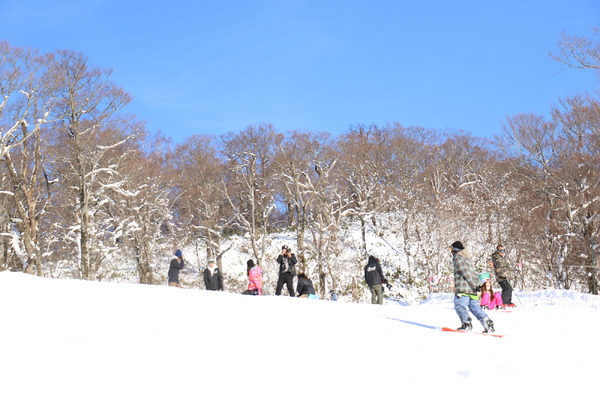 たんばらスキーパーク、関東で最も早く全コース滑走可能に