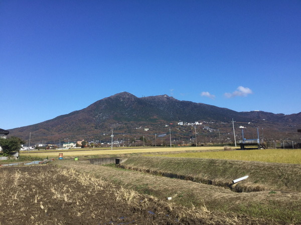 日本百名山中、最も標高が低い筑波山。