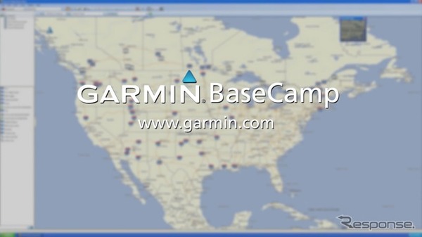 ガーミン BaseCampは一見すると英語版だが、日本語にも対応