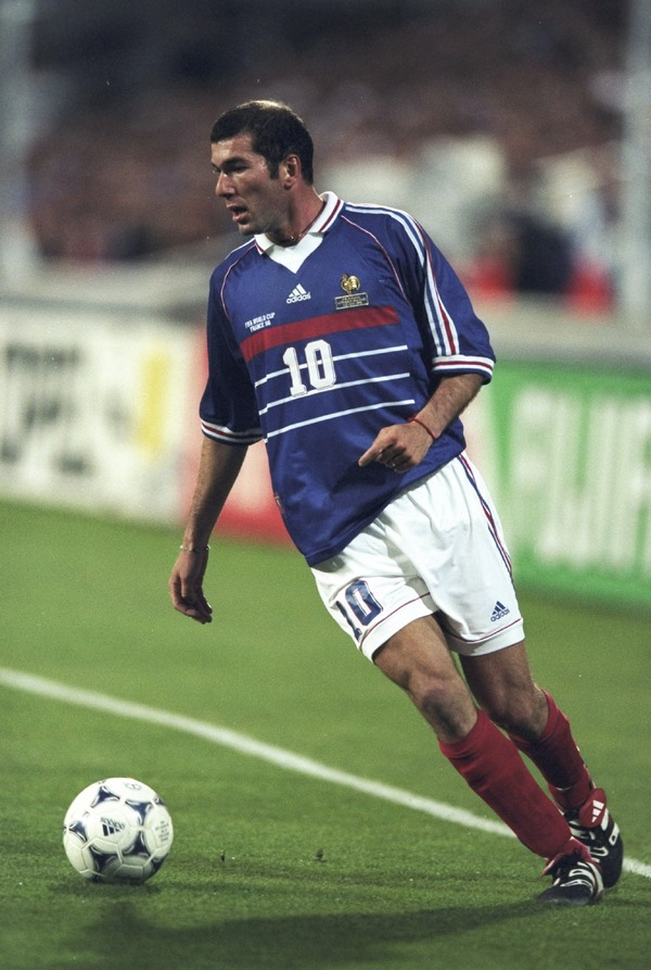 1998年・FIFAワールドカップでフランスの初優勝の立て役者となったジネディーヌ・ジダン