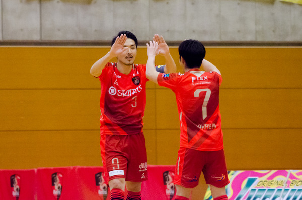 Fリーグ第27節、星翔太（バルドラール浦安）がヴォスクオーレ仙台で復帰。決勝ゴールを決めた（2017年1月7日