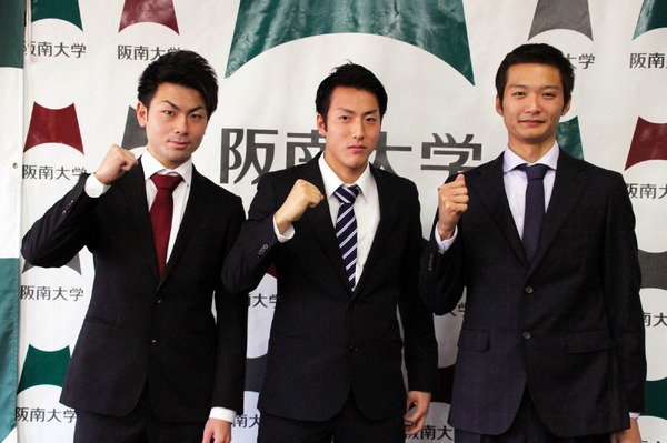 阪南大学サッカー部5名、Jリーグ3球団に加入決定