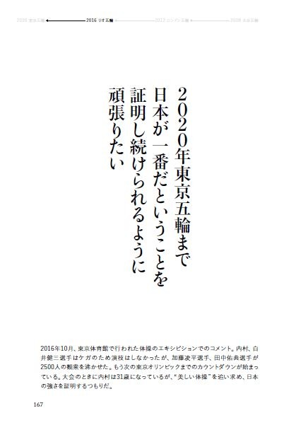 内村航平『栄光のその先へ 内村航平語録』出版記念イベント1/29開催