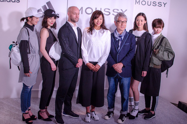 アディダスとMOUSSY、共同開発したスポーツコレクションを発表（2017年2月8日）