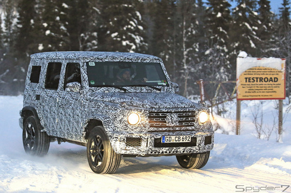 メルセデス AMG G63スクープ写真