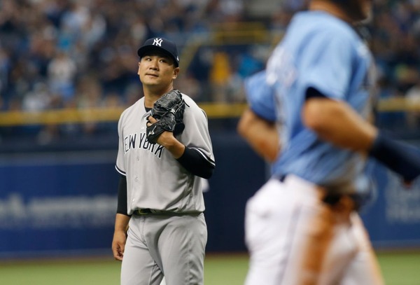 田中将大が3回途中7失点、開幕戦勝利ならず（2017年4月2日）